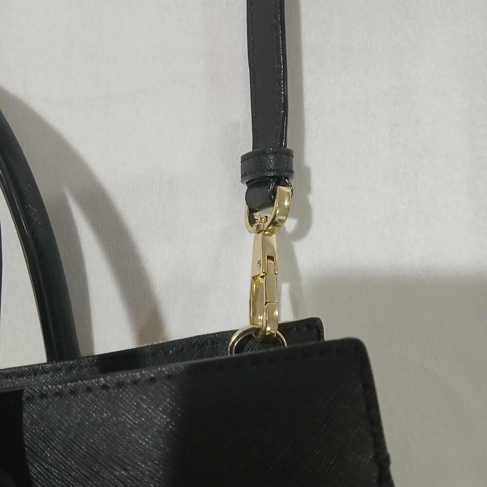Kate Spade Handbag New York Cameron Street Shell Staci Straw Medium Tote Raffia - Picture 9 of 16